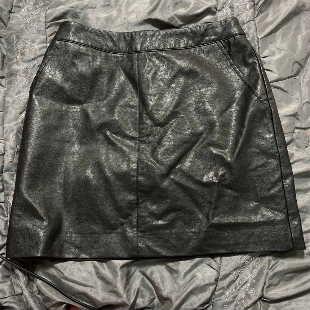Leather Skirt - Picture 2 of 4